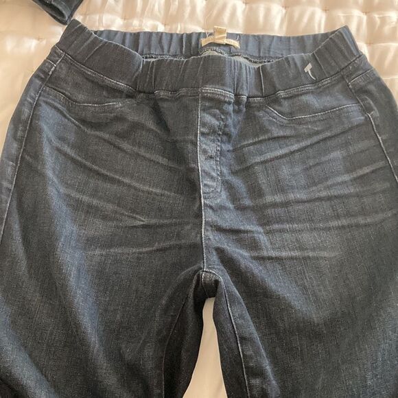 Eileen fisher pull on skinny denim pants size small - Picture 5 of 9